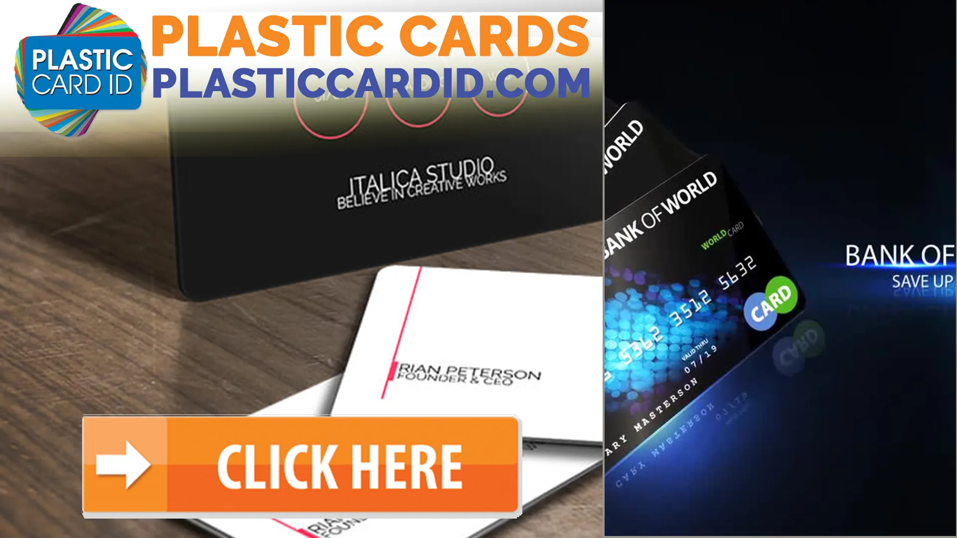 Welcome to Our World of Plastic Cards