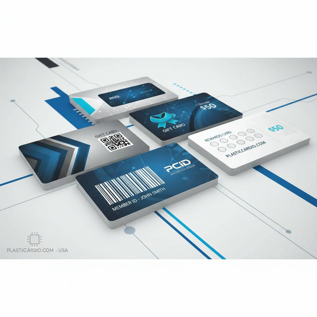 Premium Barcode Plastic Cards