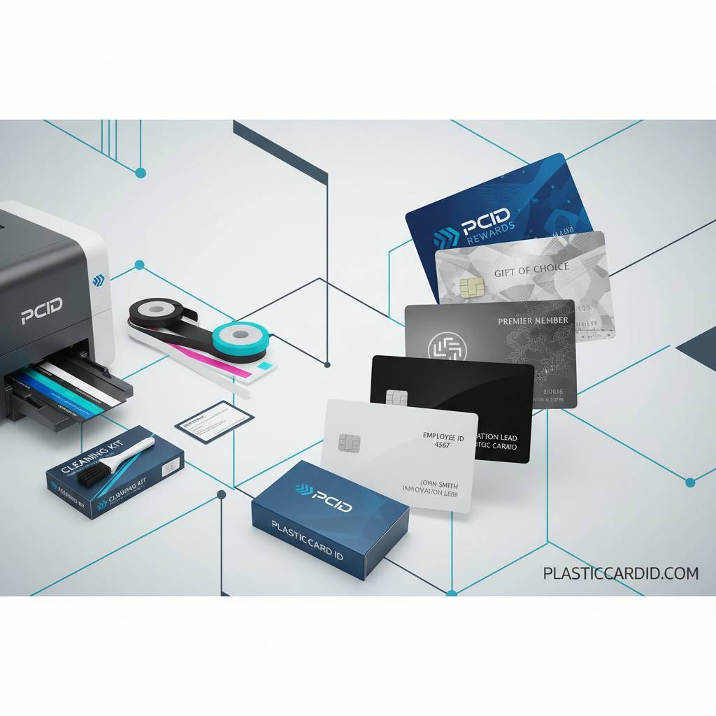 Stunningly Modern Plastic Cards: ID, Business  More