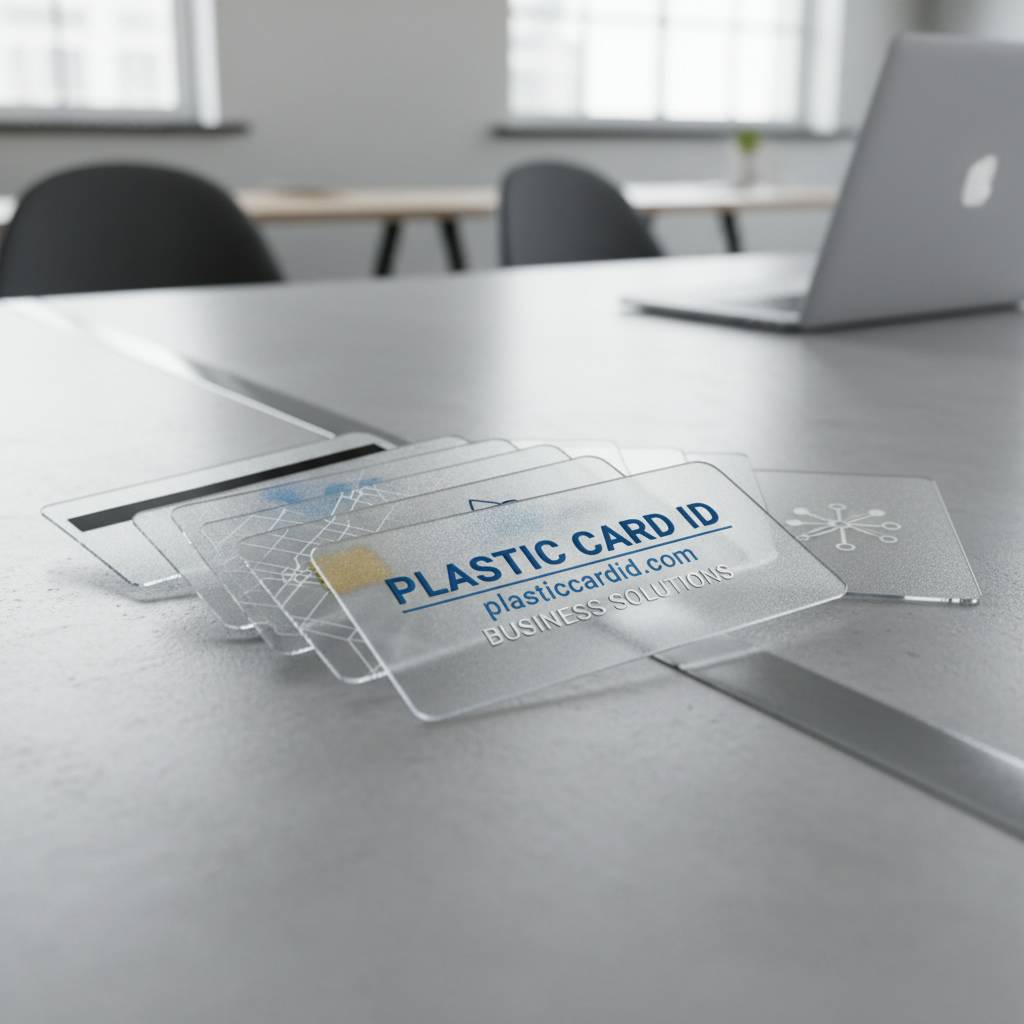 Clear Plastic Business Cards