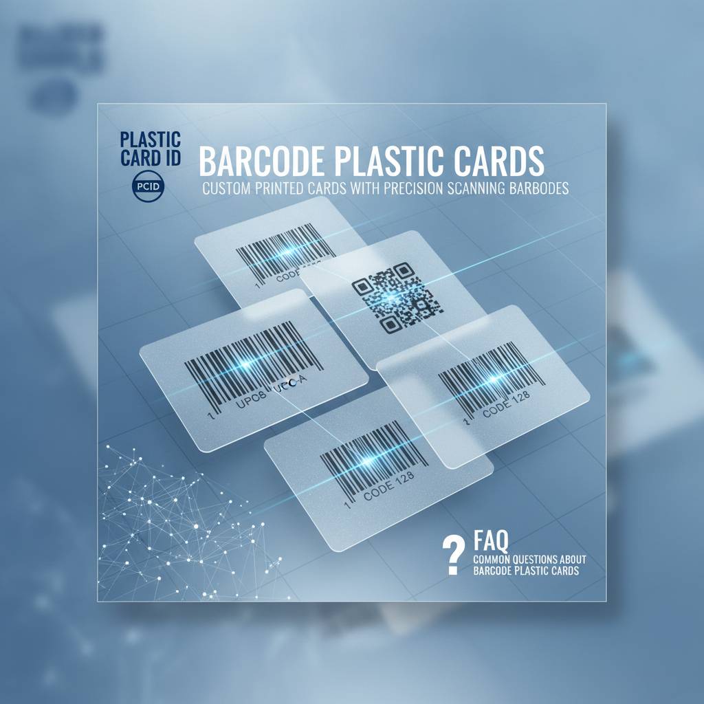 FAQ - Common Questions About Barcode Plastic Cards