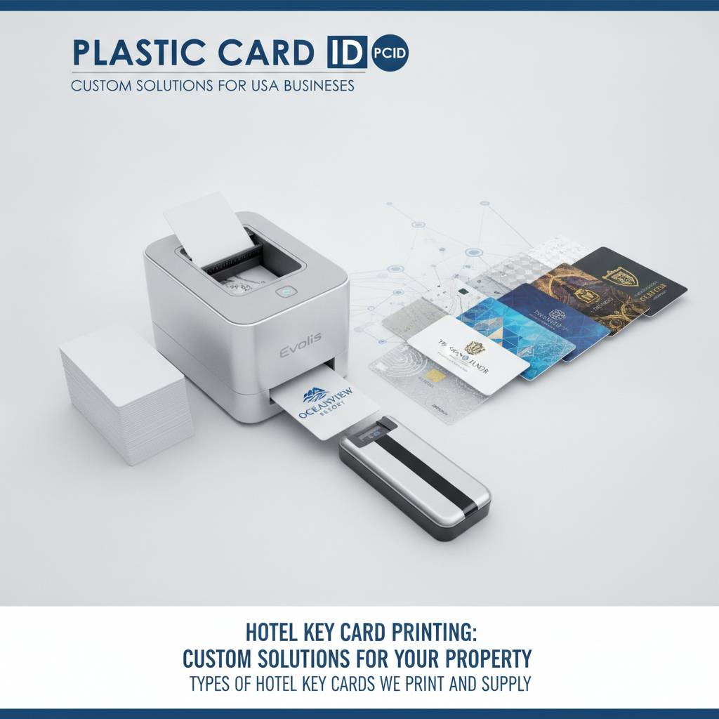 Types of Hotel Key Cards We Print and Supply