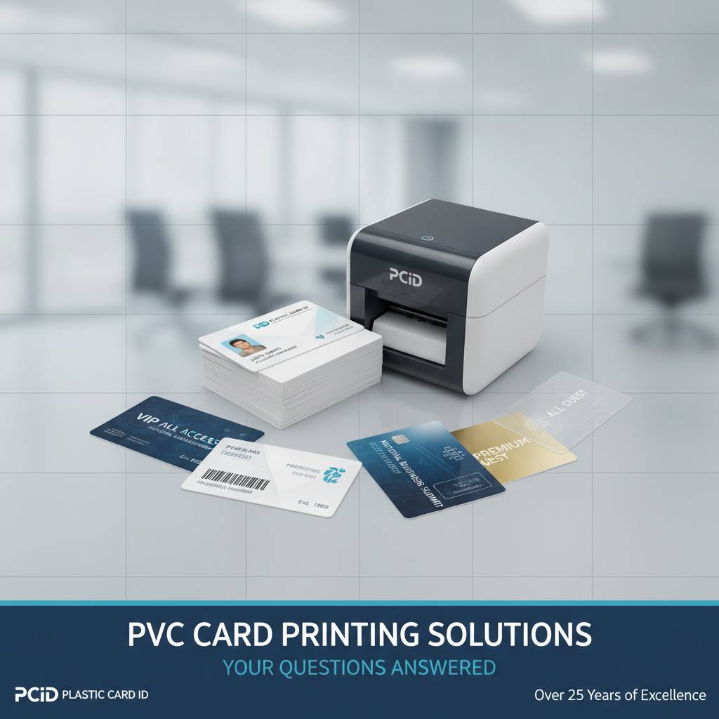 Frequently Asked Questions About PVC Card Printing