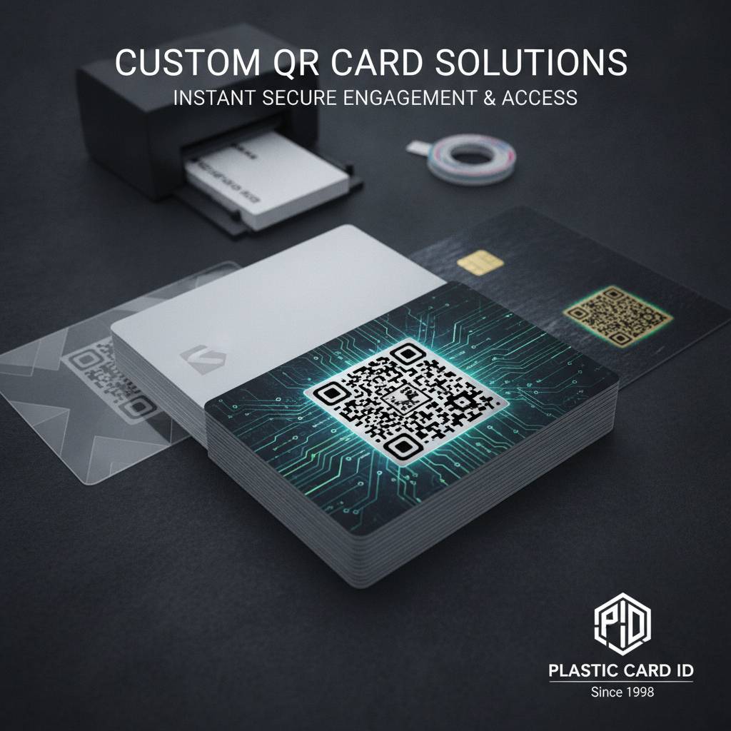 Security and Access Control Cards With QR Technology