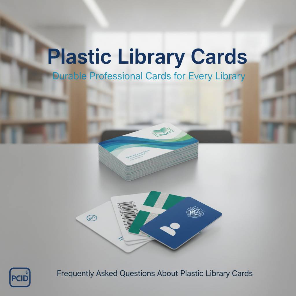 Frequently Asked Questions About Plastic Library Cards