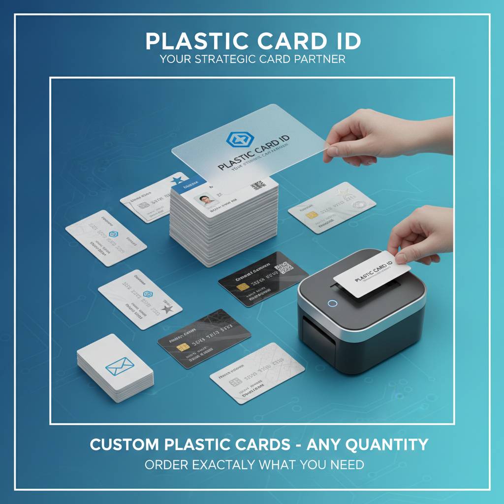 Custom Plastic Cards No Minimum: Freedom to Order What You Actually Need